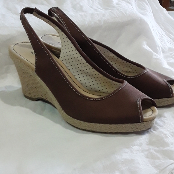 Montego Bay Club Canvas Wedges - Picture 1 of 8